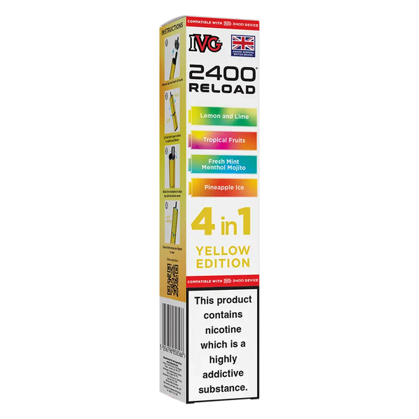 IVG 2400 4in1 Multi Flavour Edition Prefilled Pods