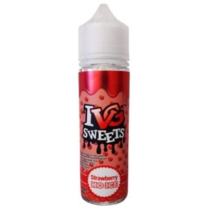 IVG 50ml Shortfill, Strawberry No Ice Flavour
