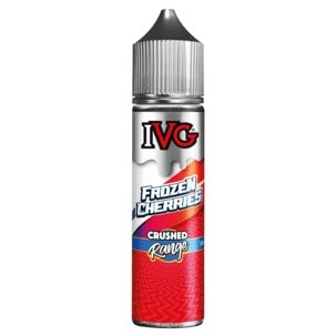 IVG Crushed 50ML Shortfill E Liquid Vape Juice, Frozen Cherries Flavour