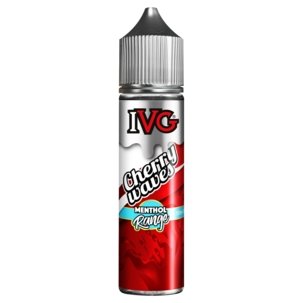 IVG Menthol Range 50ml Shortfill E Liquid UK, Cherry Waves Flavour