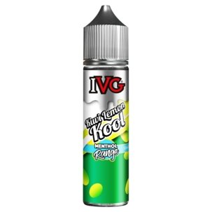IVG Menthol Range 50ml Shortfill E Liquid UK, Kiwi Lemon Kool Flavour