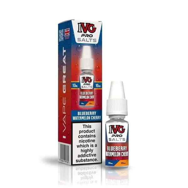 IVG Pro Nic Salt 10ml E-liquids Box of 10 - Wholesale Price !