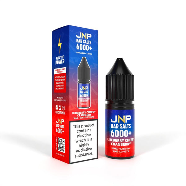 JNP Bar Salt 6000 Nic Salt 10ml E - Liquid Pack of 10 - #Simbavapeswholesale#