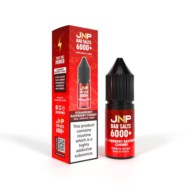 JNP Bar Salt 6000 Nic Salt 10ml E - Liquid Pack of 10 - #Simbavapeswholesale#