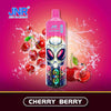 JNR Alien Max 18000 Disposable Vape Box of 10 with Cherry Berry flavour