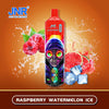 JNR Alien Max 18000 Disposable Vape Box of 10 with Raspberry Watermelon Ice flavour