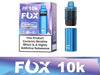 Image Of JNR Fox 10K Puffs Prefilled Pod Vape Kit - Box Of 5 With Flavour Blueberry Sour Raspberry