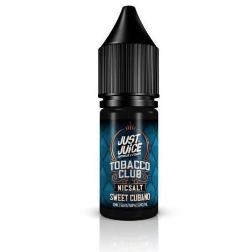 Just Juice Nic Salt 10ml Pack of 5 Available In Tobacco Club Flavour 