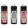 Kangaroo Donut 100ml Shortfill E Liquid, Strawberry Rhubarb, Vanilla Custard, Raspberry Jam Flavour