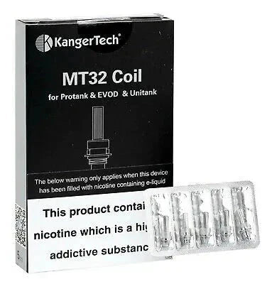 KangerTech MT32 Coil-Pack of 5 - #Simbavapeswholesale#