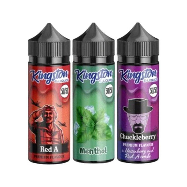 Kingston 50/50 100ml E-liquids - #Simbavapeswholesale#