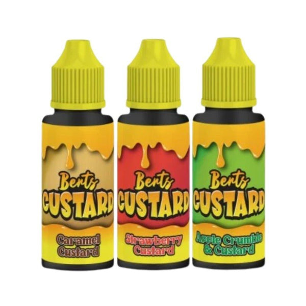 Kingston Berts Custard 100ml E-liquids - #Simbavapeswholesale#