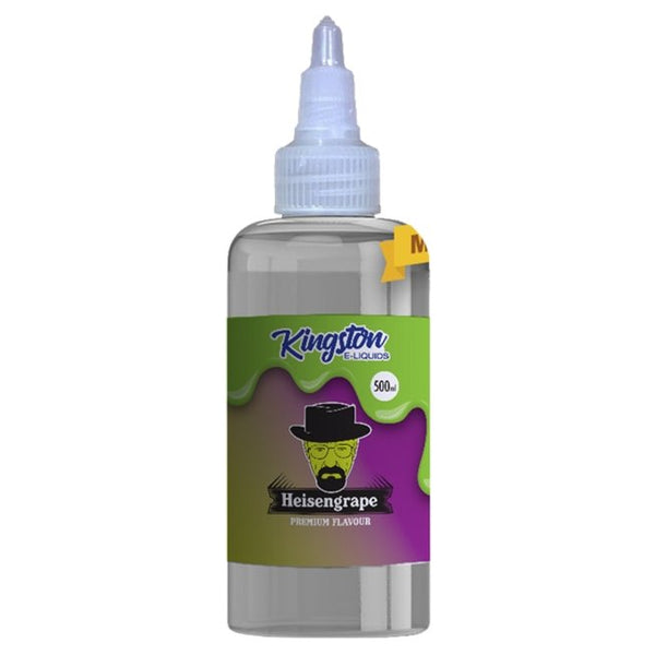 Kingston E liquids Zingberry Range 500ml Shortfill, Heisengrape Flavour
