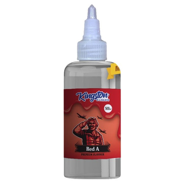 Kingston E liquids Zingberry Range 500ml Shortfill, Red A Flavour