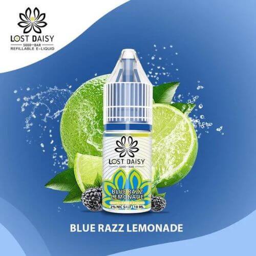 Lost Daisy 5000 Bar Nic Salt 10ml - Box of 10 Available In Blueberry Lemonade Flavour 