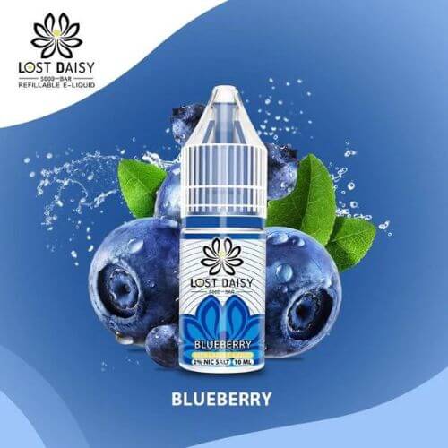 Lost Daisy 5000 Bar Nic Salt 10ml - Box of 10 Available In Blueberry Flavour 