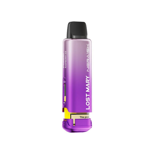  Lost Mary Nera 15K Replacement Pods Box of 5 Available In Strawberry Raspberry Ice Flavour 