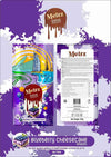 Meltz Dubai Knafeh Chocolate - 75g - with Blueberry CheeseCake flavour