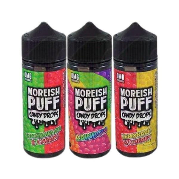 Moreish Puff Candy Drops 100ml E-liquids - #Simbavapeswholesale#