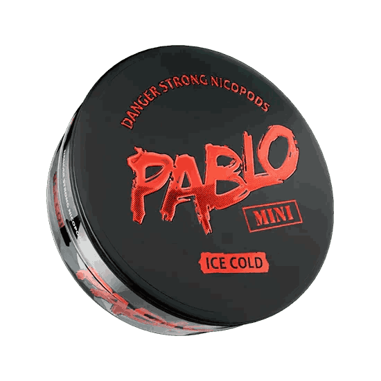 Pablo Mini Danger Strong Nicopods with Ice Cold flavour