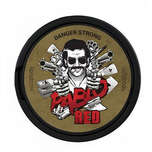 Pablo Nicopods Nicotine Pouches Pack of 10, Red Flavour