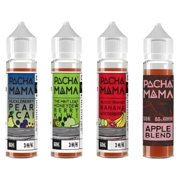 Pacha Mama Shortfill 50ml E-Liquid vape Juice Available In Four Flavours