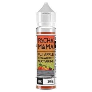 Pacha Mama Shortfill 50ml E-Liquid vape Juice Available In Fuji Apple Strawberry Nectarine Flavour 