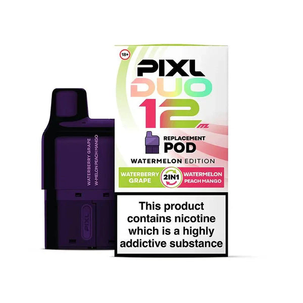 PIXL Duo 12 Replacement Pods Pack of 5 - Available In Dual Flavour 