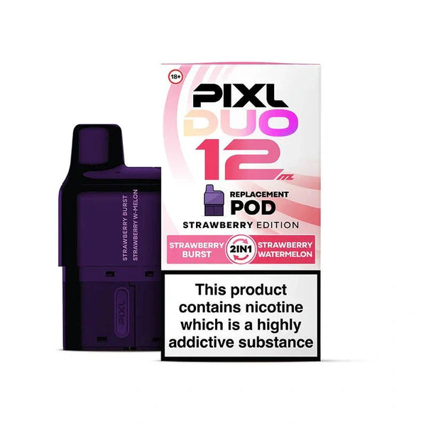 PIXL Duo 12 Replacement Pods Pack of 5 - Abailable In Dual Flavour 