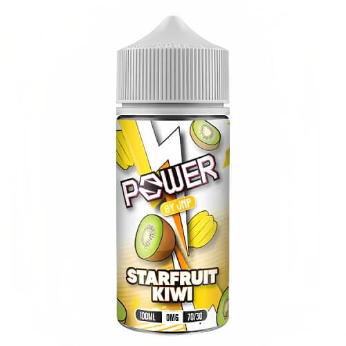 Power by Juice N Power Shortfill 100ml E Liquid, Berry Starfruit Kiwi Flavour