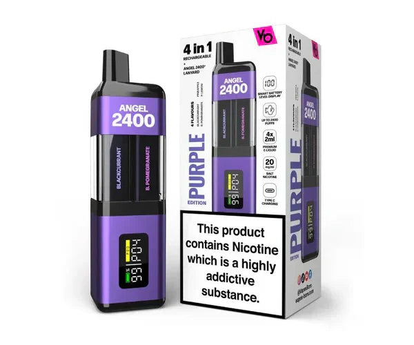 Angel 2400 Puffs Prefilled Pod Kit - Box of 5