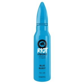 Riot Squad 50ml Shortfill E Liquid, Blue Burst Flavour