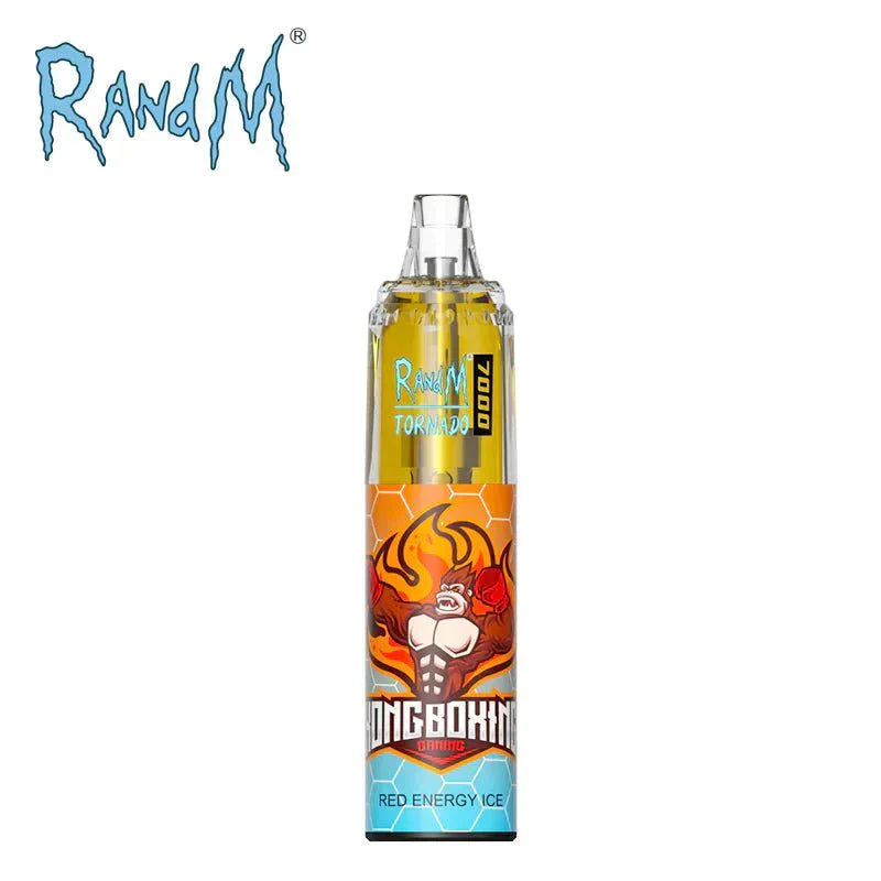 RandM Tornado 7000 Puffs Disposable Vape Kit - Box of 10 RandM Tornado 7000 Puffs Disposable Vape Kit - Box of 10