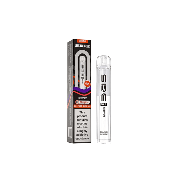 SKE Bar 600 Replacement Pods 20mg - Pack of 10 - Wholesale Price !