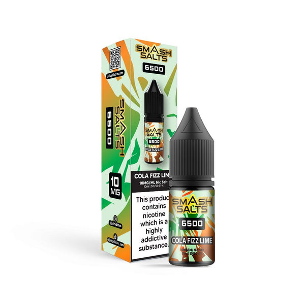 Smash Salts 6500 Nic Salt 10ml E - Liquid Box of 10 - #Simbavapeswholesale#
