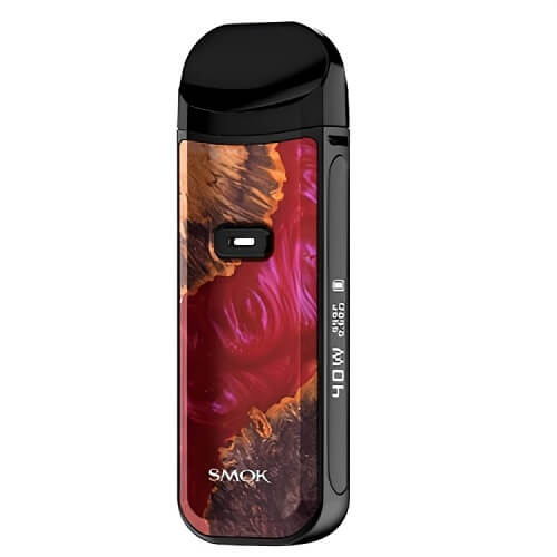 \Smok Nord 2 Pod Kit, Red Stablizing Wood Color