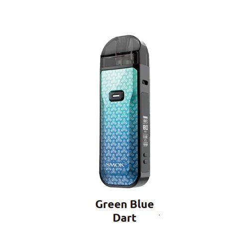 Smok Nord 5 Pod Kit, Green Blue Dart Color