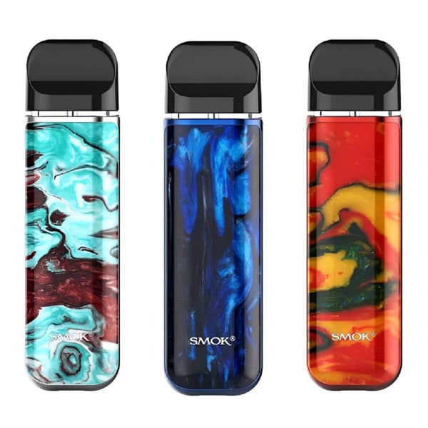 Smok Novo 2 Vape Pod Kit, Blue Brown, Blue Black, Yellow Orange Color