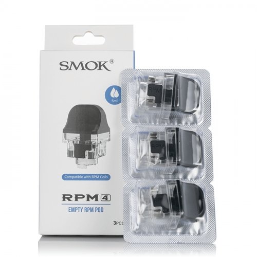 Smoke Rpm 4 Pod Smok RPM 4 Empty RPM Pods 4.5ml-Pack of 3