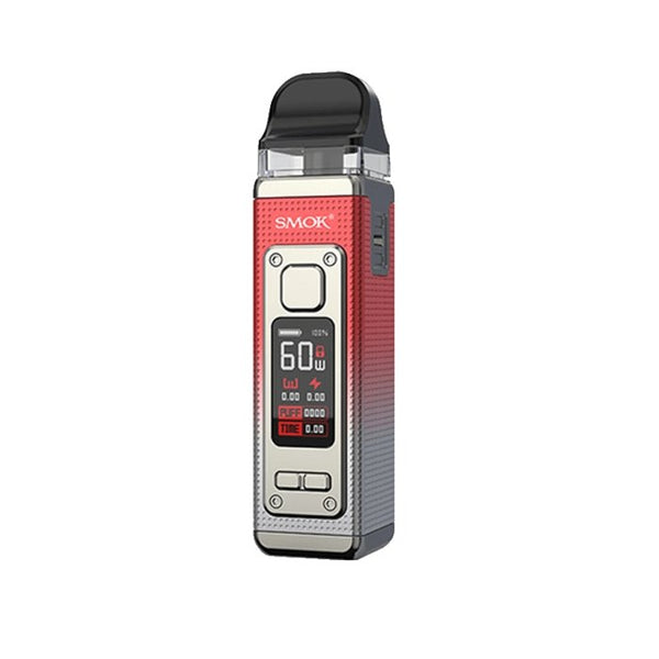 Smok Rpm 4 Pod Vape Kit, Silver Red Color