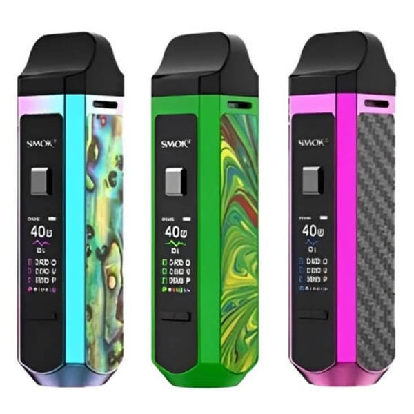 Smok Rpm 40 Pod Kit, Prism Rainbow, Green, Purple Red Color