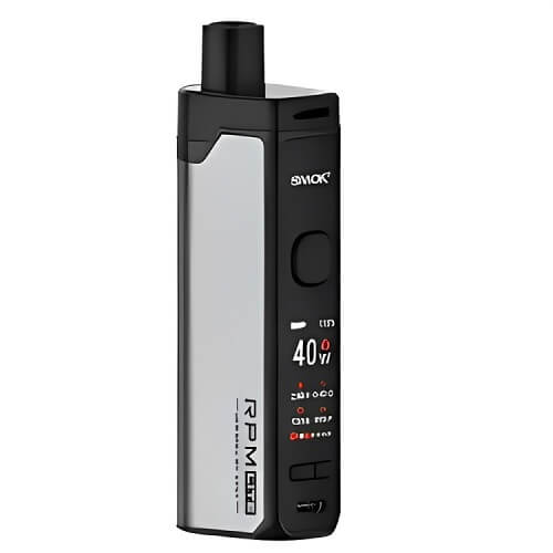 Smok Rpm Lite Pod Kit, Silver Color