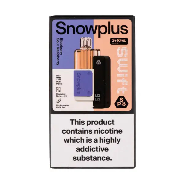 Image Of Snowplus Swift Prefilled Pod Kit - Pack of 4 With Flavour Blueberry Sour Raspberry