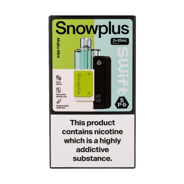 Image Of Snowplus Swift Prefilled Pod Kit - Pack of 4 With Flavour Mojito Mint