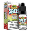 Sour Shockers Nic Salt 10ml Pack of 5 Available in Straw Melon Sour Flavour 