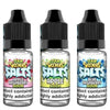 Sour Shockers Nic Salt 10ml Pack of 5 Available in Apple Raspberry Sour Apple Sour Blue Raspberry Sour Flavour 