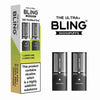 The Bling Ultra Plus 30k Replacement Pods Box of 5 - with Lemon Lime flavour Wholesale Price !