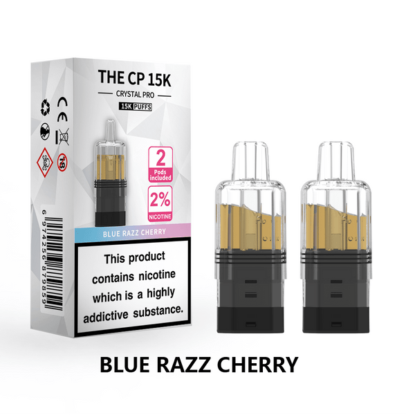 The Crystal Pro CP 15k Replacement Pods Box of 5 - Wholesale Price !