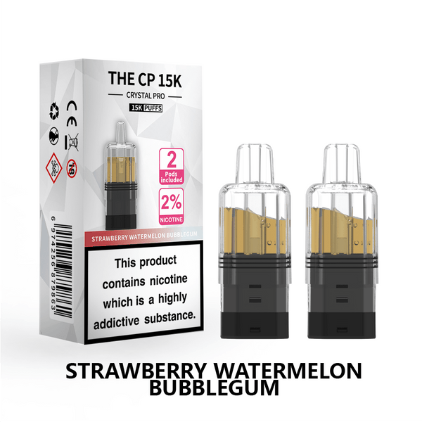 The Crystal Pro CP 15k Replacement Pods Box of 5 - Wholesale Price !
