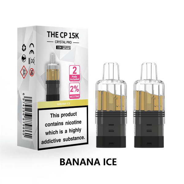 The Crystal Pro CP 15k Replacement Pods Box of 5 - Wholesale Price !